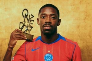 法媒：登贝莱获得2025年金11人奖，但得票率只比亚马尔高2.5%